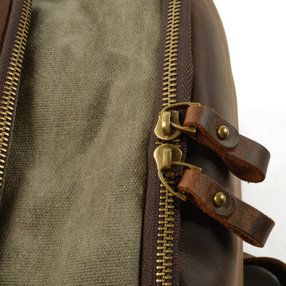 Vintage-Rucksack aus Canvas | PORTO