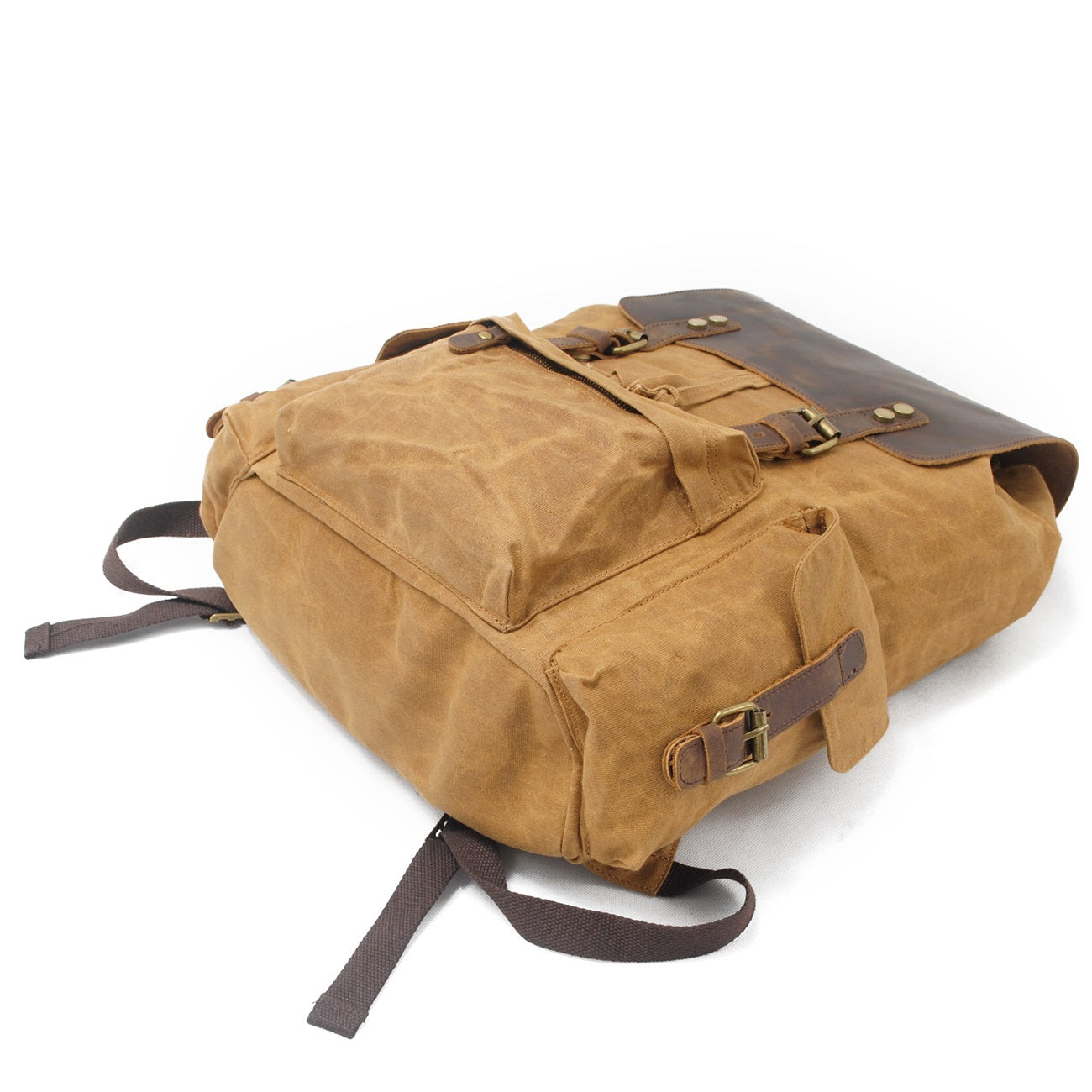 Rucksack aus gewachstem Canvas | COPENHAGEN