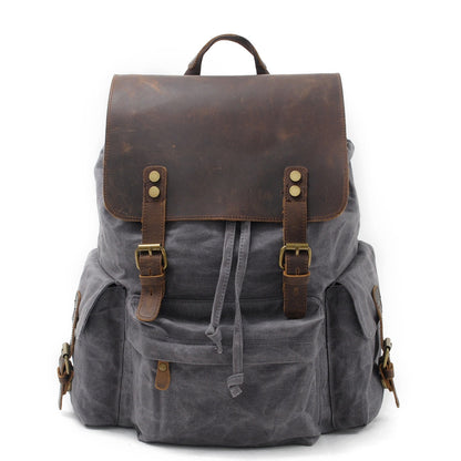 Rucksack aus gewachstem Canvas | COPENHAGEN