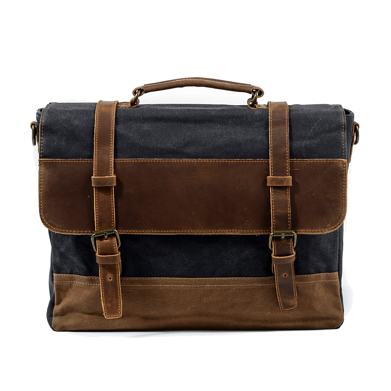 Messenger-Tasche aus gewachstem Canvas | MOKALO