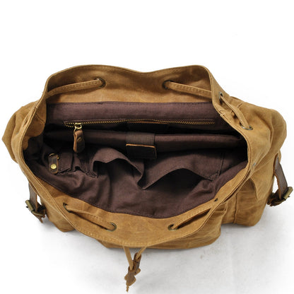 Rucksack aus gewachstem Canvas | COPENHAGEN